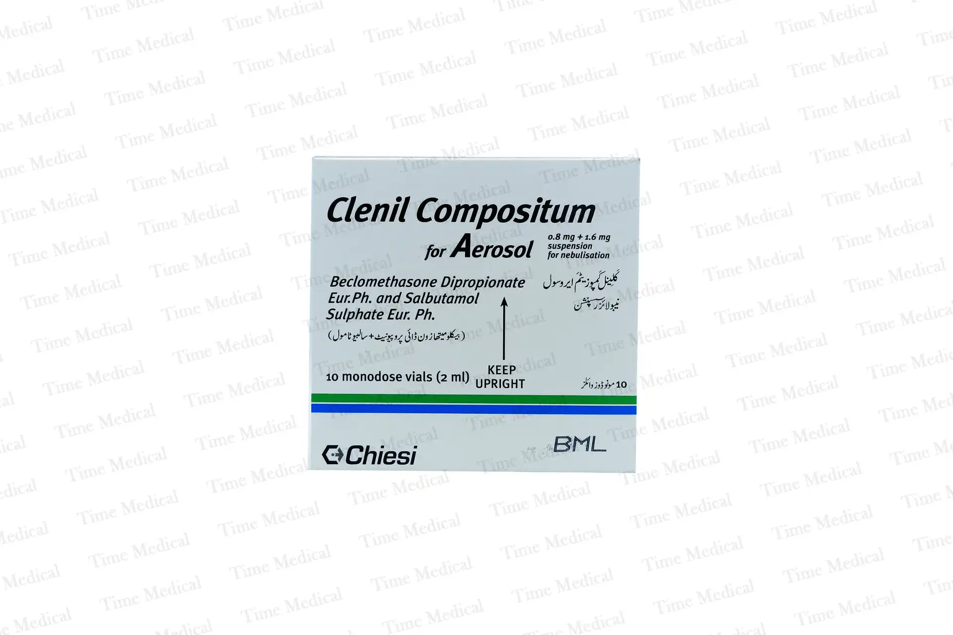 Clenil Compositum Aerosol Ampoule 0.8mg+1.6mg 2ml
